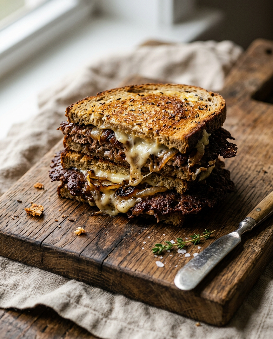 Smash-Style Patty Melt